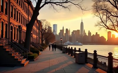 Brooklyn Heights Promenade in New York