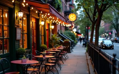 Stroll through Greenwich Village in New York