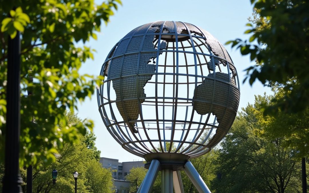 Visiting the Queens Museum and Unisphere